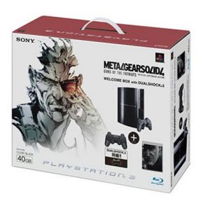 PLAYSTATION 3 METAL GEAR SOLID 4 GUNS OF THE PATRIOTS WELCOME BOX with DUALSHOCK 3