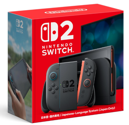 Nintendo Switch2など計5点を