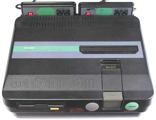 ☆【ベルト交換・メンテ済み】ツインファミコン 本体 AN-505-BK 