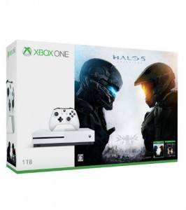 Xbox One S 1TB (Halo Collection 同梱版)の画像
