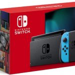 Nintendo Switch 本体 (ニンテンドースイッチ) Joy-Con(L) ネオンブルー/(R) ネオンレ…の画像