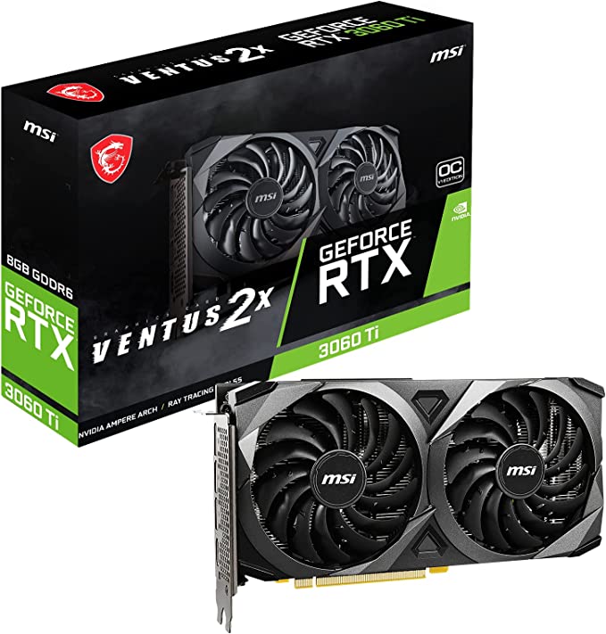 MSI GeForce RTX 3060 Ti VENTUS 2X 8G OCV1 LHR