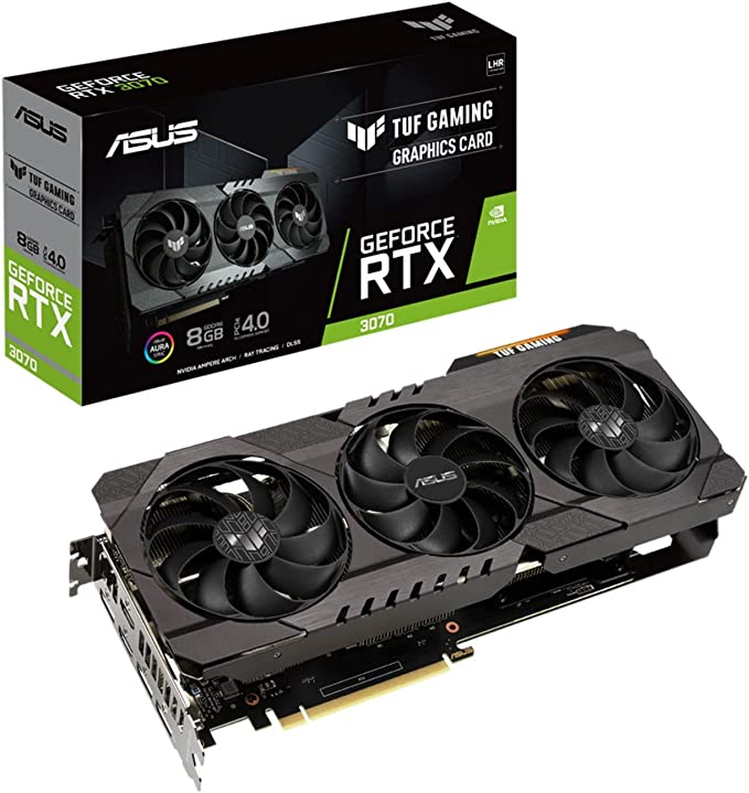 ASUS TUF Gaming NVIDIA RTX 3070 TUF-RTX3070-O8G-V2-GAMING