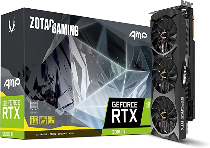 ZOTAC GAMING GeForce RTX 2080 Ti AMP Edition ZTRTX2080Ti-11GGD6AMP