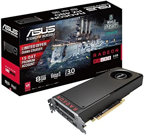 ASUSTek AMD Radeon RX480-8G