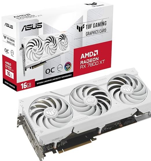 ASUS TUF-RX7800XT-O16G-WHITE-GAMING RX7800XT/16GB(GDDR6)