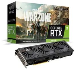 ELSA GeForce RTX 3070 Ti ERAZOR(GD3070T-8GEREZ）RTX3070Ti/8GB(GDDR6X)/PCI-E