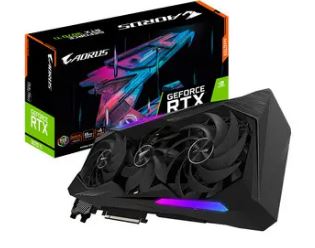 GIGABYTE AORUS GeForce RTX 3070 Ti MASTER 8G（GV-N307TAORUS M-8GD） RTX3070Ti/8GB(GDDR6X)