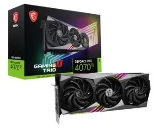 MSI GeForce RTX 4070 Ti GAMING X TRIO 12G RTX4070Ti/12GB (GDDR6X)