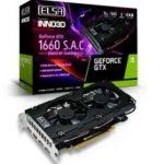 ELSA GeForce GTX 1660 S.A.C（GD1660-6GERS) GTX1660/6GB(GDDR…の画像