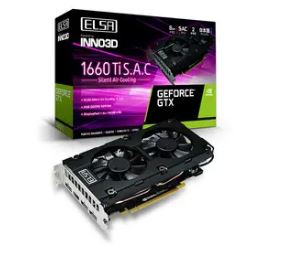 ELSA GeForce GTX 1660 Ti S.A.C（GD1660-6GERTS） GTX1660Ti/6GB(GDDR6)/PCI-E