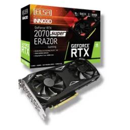 ELSA GeForce RTX 2070 Super ERAZOR GAMING(GD2070-8GERSES) RTX2070Super/8GB(GDDR6)/PCI-E