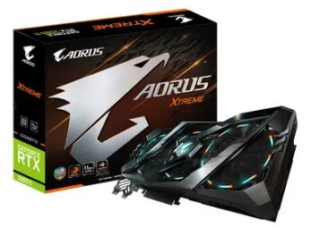 GIGABYTE AORUS GeForce RTX 2080 Ti 11G(GV-N208TAORUS-11GC) RTX2080Ti/11GB(GDDR6)/PCI-E