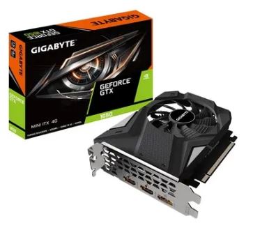 GIGABYTE GeForce GTX 1650 MINI ITX 4G(GV-N1650IX-4GD) GTX1650/4GB(GDDR5)/PCI-E