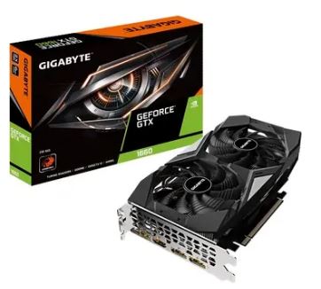 GIGABYTE GeForce GTX 1660 D5 6G(GV-N1660D5-6GD) GTX1660/6GB(GDDR5)/PCI-E