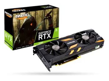 Inno3D GeForce RTX 2080 X2 OC(N20802-08D6X) RTX2080/8GB(GDDR6)/PCI-E