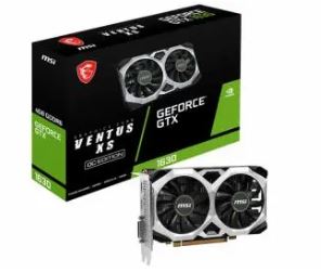 MSI GeForce GTX 1630 VENTUS XS 4G OC GTX1630/4GB(GDDR6)