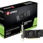 MSI GeForce GTX 1650 4GT LP GTX1650/4GB(GDDR5)/PCI-Eの画像