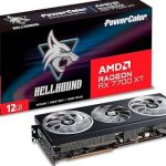 POWERCOLOR Hellhound AMD Radeon RX 7700 XT 12GB GDDR6 RX77…の画像