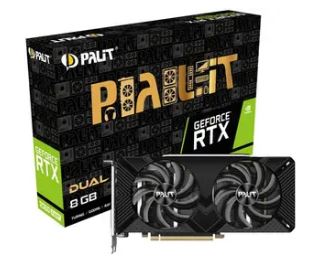 Palit GeForce RTX 2060 SUPER DUAL(NE6206S018P2-1160A) RTX2060Super/8GB(GDDR6)/PCI-E