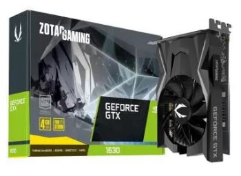 ZOTAC GAMING GeForce GTX 1630 ZT-T16300F-10L GTX1630/4GB(GDDR6)