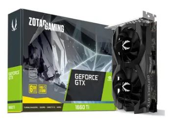 ZOTAC GAMING GeForce GTX 1660 Ti 6GB GDDR6（ZT-T16610F-10L） GTX1660Ti/6GB(GDDR6)/PCI-E