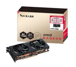 玄人志向 RD-RX6700XT-E12GB/DF RX6700XT/12GB(GDDR6)/PCI-E