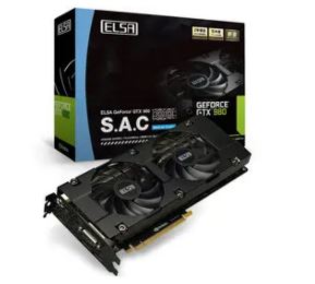 ELSA GeForce GTX 980 4GB S.A.C(GD980-4GERXS) GTX980/4GB(GDDR5)/PCI-E