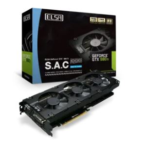 ELSA GeForce GTX 980 Ti 6GB S.A.C(GD980-6GERTS) GTX980Ti/6GB(GDDR5)/PCI-E