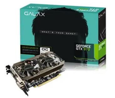 GALAX(GALAXY) GF PGTX970-OC/4GD5 MINI GTX970/4GB(3.5G+0.5G)/PCI-E/OC版