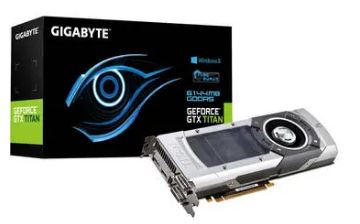 GIGABYTE GV-NTITAN-6GD-B GeForceGTX TITAN/6GB(GDDR5)/PCI-E