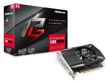 ASRock Phantom Gaming Radeon RX560 2G(14CU) RX560/2GB(GDDR5)/PCI-E