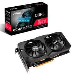 ASUS DUAL-RX5500XT-O4G-EVO RX5500XT/4GB(GDDR6)/PCI-E