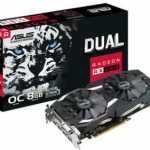 ASUS DUAL-RX580-O8G RX580/8GB(GDDR5)/PCI-Eの画像