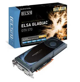 ELSA GLADIAC GTX 570 1.2GB(GD570-12GERX)