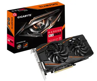 GIGABYTE Radeon RX 590 GAMING 8G（GV-RX590GAMING-8GD rev.1.0)