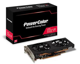 POWERCOLOR AXRX 5500XT 4GBD6-DH/OC RX5500XT/4GB(GDDR6)/PCI-E