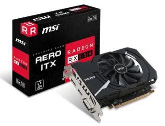 【RX 550】Radeon RX 550 AERO ITX 2G OC