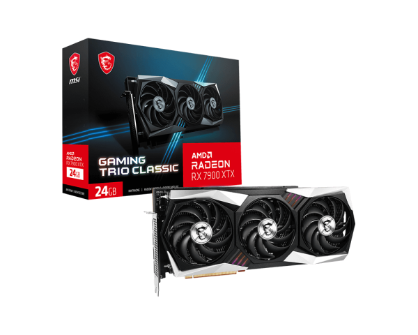 【RX7900】MSI Radeon RX 7900 XTX GAMING TRIO CLASSIC 24G