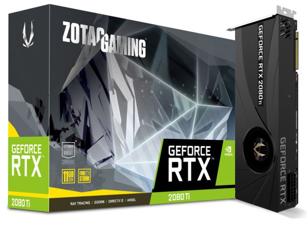 GeForce RTX 2080Ti AMP ZT-T20810D-10P