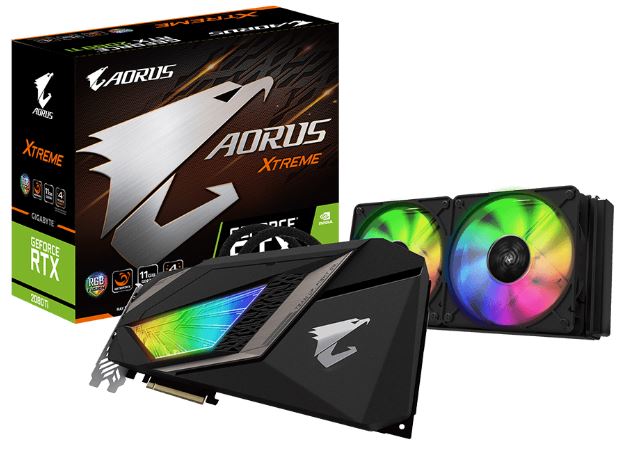 GeForce RTX 2080Ti AORUS GV-N208TAORUSX W-11GC