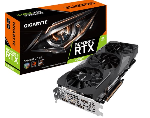 GeForce RTX 2080Ti GV-N208TGAMING OC-11GC