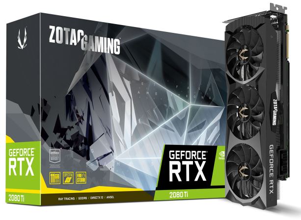 GeForce RTX 2080Ti Triple Fan ZT-T20810F-10P