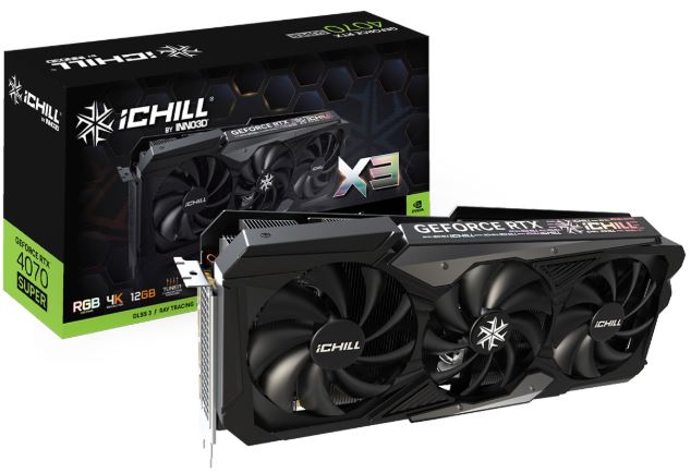 GeForce RTX 4070 SUPER ICHILL X3 C407S3-126XX-186148H