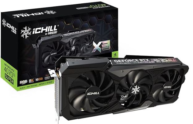 GeForce RTX 4070Ti SUPER ICHILL X3 C407TS3-166XX-186148H