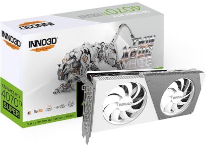 GeForce RTX 4070TiSUPER TWINX2OC WHITE N407TS2-166XX-186156W