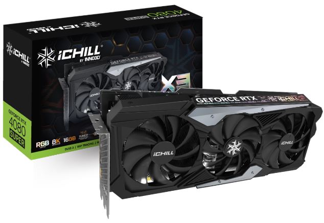 GeForce RTX 4080 SUPER ICHILL X3 C408S3-166XX-187049H