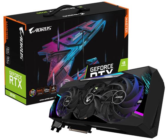 【RTX3090】GeForce RTX 3090 GV-N3090AORUS M-24GD