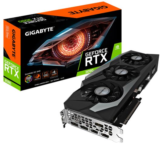 【RTX3090】GeForce RTX 3090 GV-N3090GAMING OC-24GD