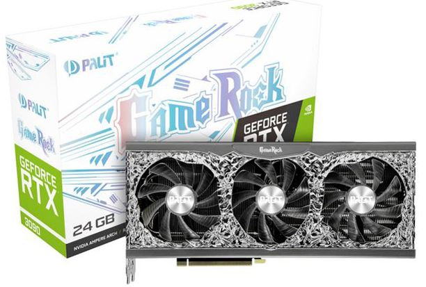 【RTX3090】GeForce RTX3090 GameRock 24GB NED3090T19SB-1021G